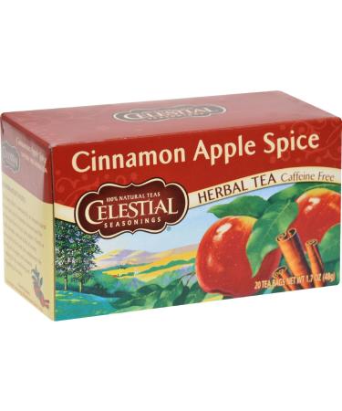 Celestial Seasonings, Tea, Cinnamon Apple Spice, 20 ct
