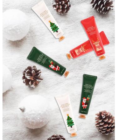 Mini Hand Cream Gift Kit-5Pcs Small Scented Hand Lotion for Dry Cracked Working Hands Natural Fragrance Moisturizing Travel Size Bulk Hand Lotion Christmas Gifts Set Stocking Stuffers for Girl Women 30 g (Pack of 5) - Buy Online on GoSupps.com