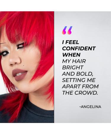 XMONDO Color Fire Red Hair Dye & Mask | Vegan Formula with Bond Boosters & Hyaluronic Acid for Nourishment | 8 Fl Oz | International Shipping Available - Buy Online on GoSupps.com