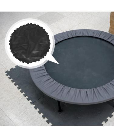 ABOOFAN Trampoline Replacement Jumping Mat Trampoline Round Mat Trampoline Accessory Black 80X80X0.2CM - Buy Online on GoSupps.com