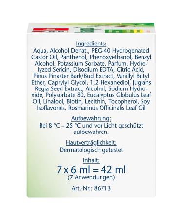 Doppelherz Haar Plus - Effective Support Against Hair Loss | 7 Scalp Applications - Shop Internationally - Buy Online on GoSupps.com