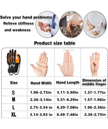 Finger Rehabilitation Gloves Fingers Strength Training Device for Hemiplegia Cerebral Palsy Equipment for Senior & Arthritis Relieve Wrist Pain Mirror Mode for Relief Cramps - Buy Online on GoSupps.com