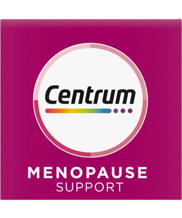 Centrum Complete Multivitamin Supplement + Hot Flash Support Menopause Support Tablets, with Clinically Studied geniVida, 30 Count - Buy Online on GoSupps.com