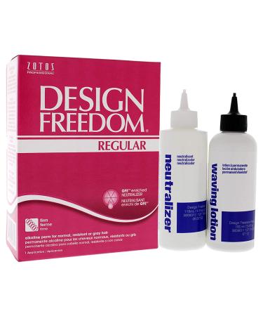 Zotos Design Freedom Regular Perm - Professional Hair Perm for Natural Looking Curls - Buy Online on GoSupps.com