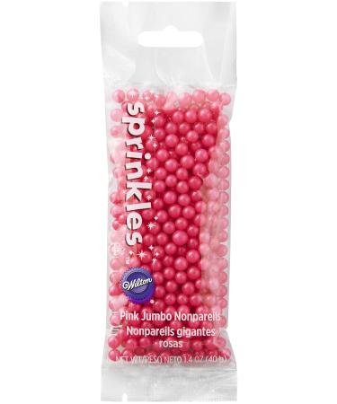 Jumbo Nonpareils Pouch-Pink