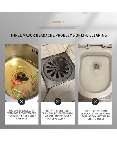 Pipe Dredge Deodorant 260g Pipe Dredge Cleaner Sewer Toilet Kitchen Dredging Deodorant Powerful Pipe Dredge Agent Powerful Sink and Drain Cleaner for Kitchen Sewer Toilet 260g (1) - Buy Online on GoSupps.com
