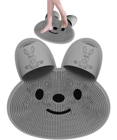 Buy Anti-Slip Silicone Shower Foot Scrubber Mat | Portable Foot Massager & Peeling Brush for Body Relaxation - Buy Online on GoSupps.com