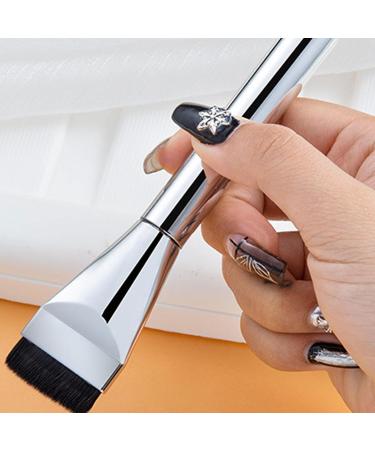 Flat Foundation Brus Flat Head Concealer Foundation Brush Silky Bristles Makeup Tool Business Trip Foundation Brush Home Concealer Brush Dormitory Foundation Tool Travel Makeup Brush - Buy Online on GoSupps.com