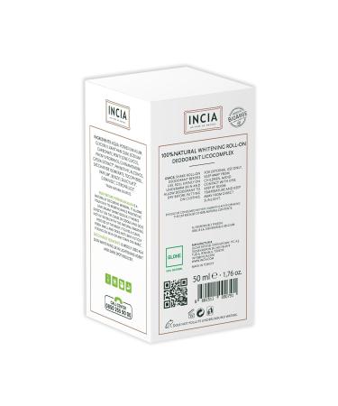 Incia Natural Deodorant | Vegan | Aluminum Free Deodorant for Men and Women | Fresh |Cruelty Free Paraben Free Natural Fragrance (Whitening Pack of 3) Whitining 1.76 Fl Oz (Pack of 3) - Buy Online on GoSupps.com