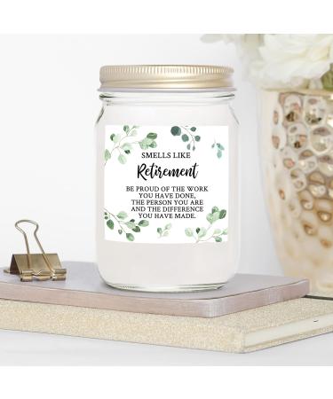 YouNique Designs Smells Like Retirement Candle - 7oz Lavender & Vanilla - Happy Retirement Gifts for Women - All Natural Soy Vegan Aromatherapy Candle - Buy Online on GoSupps.com