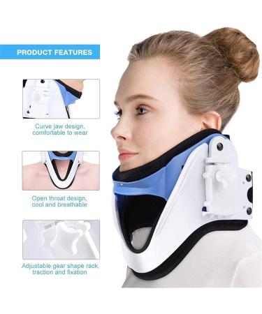 Safwel Halskrause - Adjustable Neck Support for Posture & Pain Relief | Stabilize Cervical Spine - Buy Online on GoSupps.com