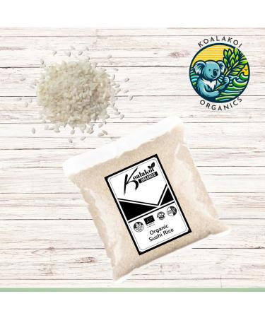Koalakoi ORGANIC Certified Sushi Rice (1.8kg - 4.5kg fragrant sweet nutritious white rice | Premium quality non-GMO 100% Natural no Additives or Preservatives (1.8kg) - Buy Online on GoSupps.com