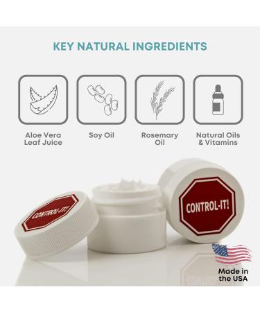 Control-It Natural Nail Biting & Thumb Sucking Solution - 100% Natural Bitter Deterrent for Kids, Adults & Teens | Gentle on Skin, Teeth & Nails | Easy to Apply (2 Pack) - Buy Online on GoSupps.com