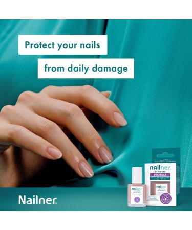 Nailner Ultimate Nail Protection Treatment - 10ml Glossy Rose Nail Strengthener - Buy Online on GoSupps.com