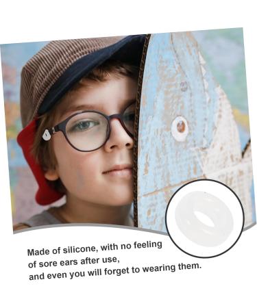 Osaladi Silicone Earplugs - 10 Pairs | Anti-Slip Soft Bracket & Nose Ring Protection for Reading & Ring Ear Hooks - Buy Online on GoSupps.com