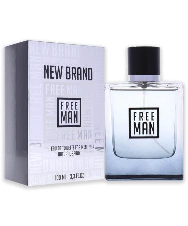 New Brand Free Man EDT Spray Men 3.3 oz - Buy Online on GoSupps.com