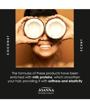 Joanna Professional Hair Care Cream with Milk Proteins - 500g | Nourishing Formula for Dry Stressed Hair | Salon Quality Treatment - Buy Online on GoSupps.com