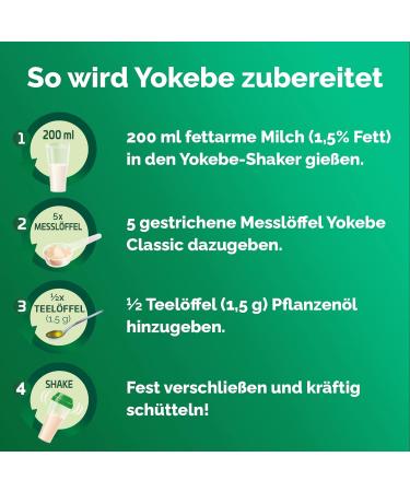 YOKEBE Classic Diet Shake & Abbey Beauty Collagen Set - 500g Meal Support & 10 Collagen Ampoules for Weight Loss & Beauty - High-Quality Protein & 5g Collagen Peptides - Buy Online on GoSupps.com