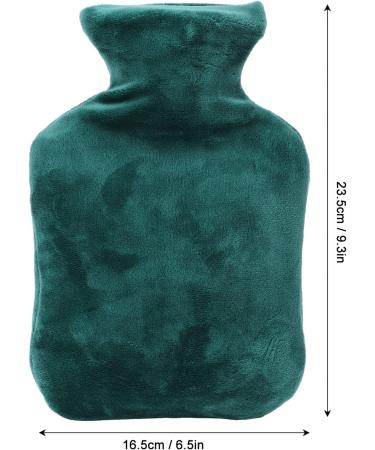 Hot Water Bottle with Plush Cover | 1L Removable Hot Water Bag for Hand & Waist Warmer - Ideal for Comfort & Relief - Buy Online on GoSupps.com