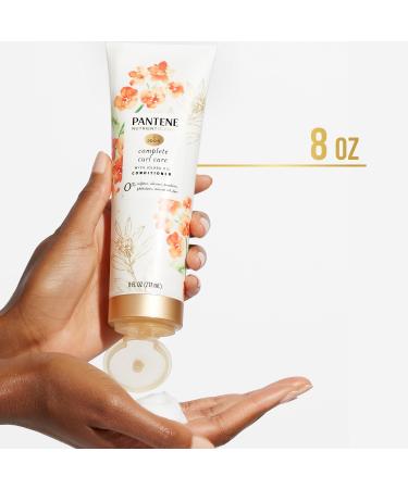 Pantene Nutrient Blends Complete Curl Care Conditioner With Jojoba Oil for Curly Hair Silicone Free 237 ml - Buy Online on GoSupps.com
