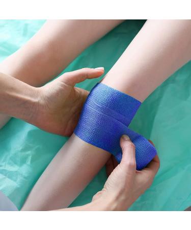 12 Roles Self-Adhesive Cohesive Bandage - Elastic Sports Wrap for Athletes | 6 Colors 5cm x 4.5m - Buy Online on GoSupps.com
