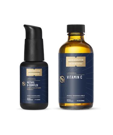 Quicksilver Scientific Methyl B Complex and Liposomal Vitamin C Bundle