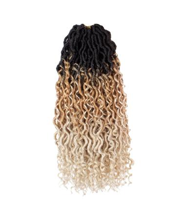 Xtrend 18-Inch Curly Hair Extensions - 8 Packs 14 Strands | Messy Boho Faux Locs - 3 Colors Available - Buy Online on GoSupps.com