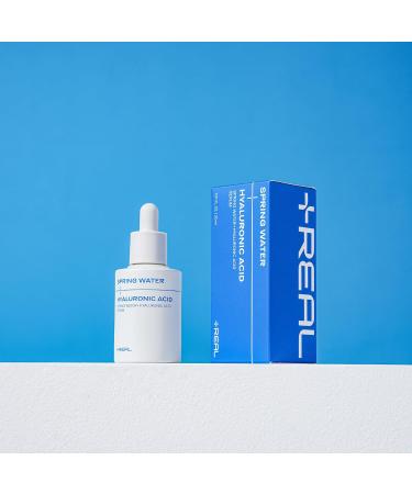 PLUSREAL Spring Water & Hyaluronic Acid Serum - Deep Hydrating Face Serum for Sensitive Skin | Fragrance-Free Vegan Cruelty-Free | Korean Skincare | 1.01 fl. oz - Buy Online on GoSupps.com