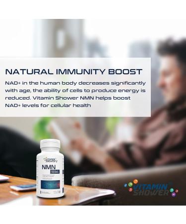 NAD 500mg Capsules 99% Purity Vegan Friendly & GMO-Free Naturally Boost Your NAD+ Levels (120 Capsules) 60 count (Pack of 2) - Buy Online on GoSupps.com