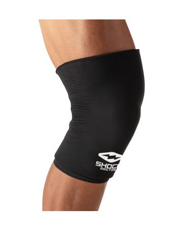 Shock Doctor SD40080-00001-M SD Flex Ice Therapy Knee/Thigh Comp Sleeve-Black-M