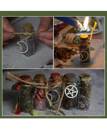 Wiccan Gifts Set for Beginners: Crystals, Spells, Candles, Herbs, and Crystal Set - Witchcraft Supplies Box for Women - Valentines Gift - Buy Online on GoSupps.com