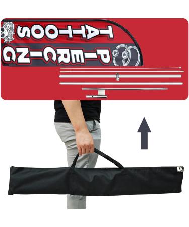 QSUM Tattoos and Piercing Themed Swooper Flag  11FT Tattoos and Piercing Advertising Feather Flag with Pole Kit  Ground Spike and Hand Bag  Tattoos and Piercing Banner Signs for Businesses and Storefronts - Buy Online on GoSupps.com