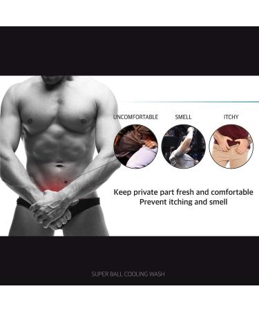 Super Ball Wash for Men - Korean Body Wash with Cooling Menthol for Odor Protection and Moisture Absorption - Buy Online on GoSupps.com