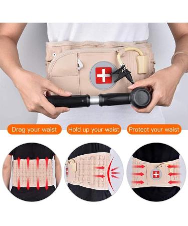 Buy Cusma Decompression Belts for Lumbar Support - Inflatable Spine Traction Device & Back Corrector for Herniated Discs | International Shipping Available - Buy Online on GoSupps.com