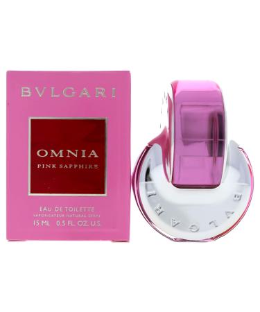 Bvlgari Omnia Pink Sapphire By Bvlgari for Women - 0.5 Oz Edt Spray (mini) 0.5 Oz 0.5 Ounce (Pack of 1)