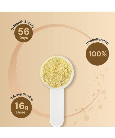 Organic Non-Fortified Nutritional Yeast Flakes 2lbs - Vegan Cheese Substitute, Dairy-Free Seasoning, Protein & B Vitamins Source - Keto, Non-GMO - Buy Online on GoSupps.com
