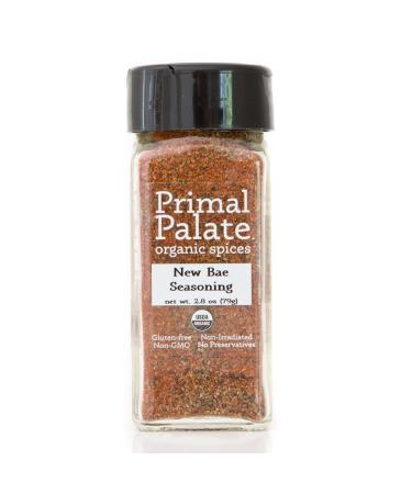 Primal Palate Organic Spices New Bae Seasoning, Certified Organic, 2.8 oz Bottle