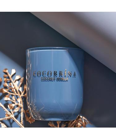 Cocorr na Coconut Vanilla Candle - 180g Natural Soy Fragrance 22-Hour Burn Perfect Christmas Gift - Buy Online on GoSupps.com