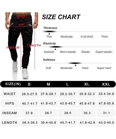 Waterwang Men's Slim Fit Cargo Jogger Sweatpants for Hiking - Black, Medium - Buy Online on GoSupps.com