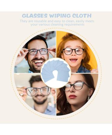 50pcs Flannel Eyeglass Cleaning Cloth - Lens Wipes for Glasses Small Wiping Cloths for Smudge-Free Vision | International Shipping Available - Buy Online on GoSupps.com
