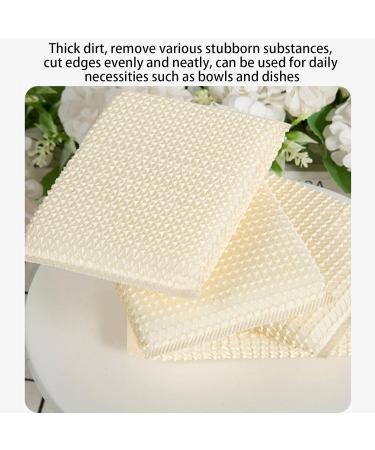 Non Scratch Sponges Kitchen Cleaning Sponges 4 Powerful Nano Fiber Cleaning Scrub Sponges Kitchen Dish Sponge for Materials Like Ceramic Glass Stainless Steel  - Buy Online on GoSupps.com