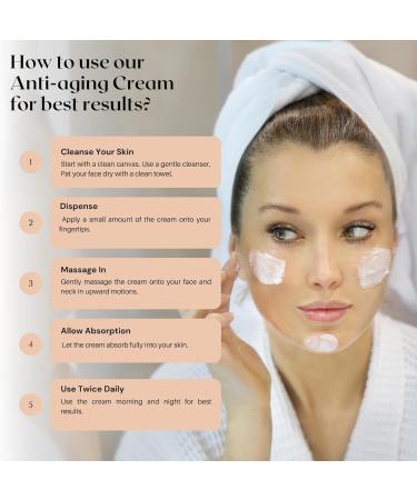 Vitali-Chi - Anti Aging Face Cream with Vitamins A E C & Pro-Vitamin B5 | for Moisturised Anti Wrinkle & Glowing skin - 50ml - Buy Online on GoSupps.com