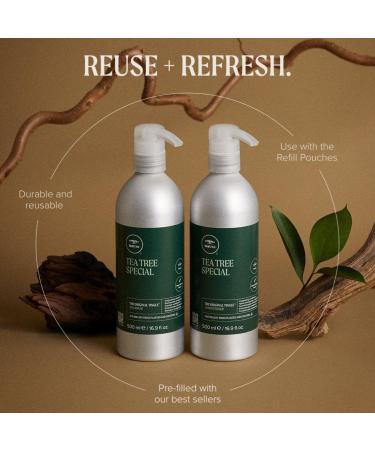 Tea Tree Special Shampoo - Deep Clean & Refresh Oily Scalp - 16.9 Fl Oz for All Hair Types - Buy Online on GoSupps.com