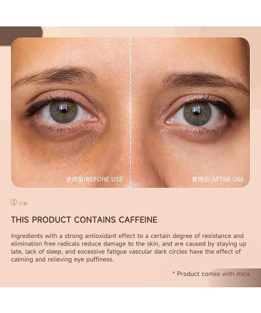 Caffeine Eye Cream Stick Caffeine Eye Cream for Dark Circles and Puffy Eyes Under Eye Cream for Women/Men Dark Circle Eye Cream Anti Aging Eye Balm Stick for Eye Bags Remover - Buy Online on GoSupps.com