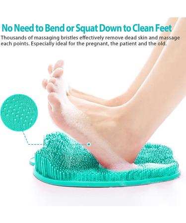 Shower Foot Massager Mat - Acupressure Massage Pad with Non-Slip Suction Cups for Circulation & Pain Relief - Buy Online on GoSupps.com