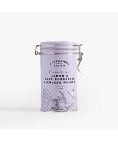  Cartwright & Butler Cartwright and Butler Viennese Swirls Lemon and Dark Chocolate 200g - Buy Online on GoSupps.com