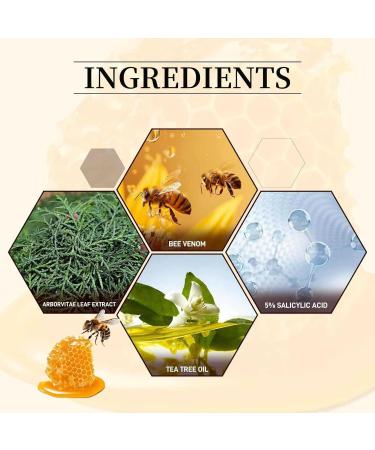 Advanced Bee Venom Skin Treatment Cream - Fast & Gentle Removal for All Skin Types | Maximum Strength Care - Buy Online on GoSupps.com