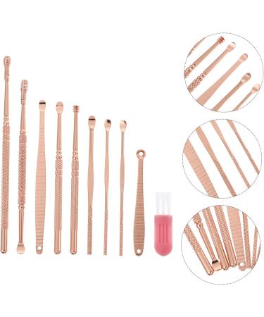 Buy 1 Set Earwax Remover Earbuds - Multipurpose Stainless Steel Ear Cleaning Tools for Kids | Handmade Portable Ear Wax Cleaner in Pink - Buy Online on GoSupps.com