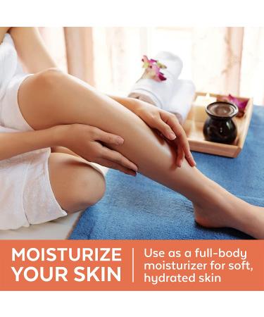 Certified Organic Unscented Massage Oil - Non-Greasy Formula for Muscle Relief and Relaxation - 8 fl. oz - Buy Online on GoSupps.com