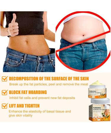Ginger Slimming Cream - Fast Fat Burning & Anti-Cellulite Cream for Weight Loss | Body Cream for Belly Legs & Buttocks 50g - Buy Online on GoSupps.com
